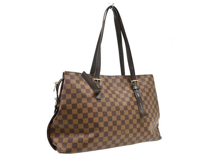 Louis Vuitton Chelsea Damier Marrone - vista 2
