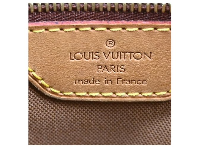 Louis Vuitton Cabas Piano Monogram Canvas Castaño - vista 4