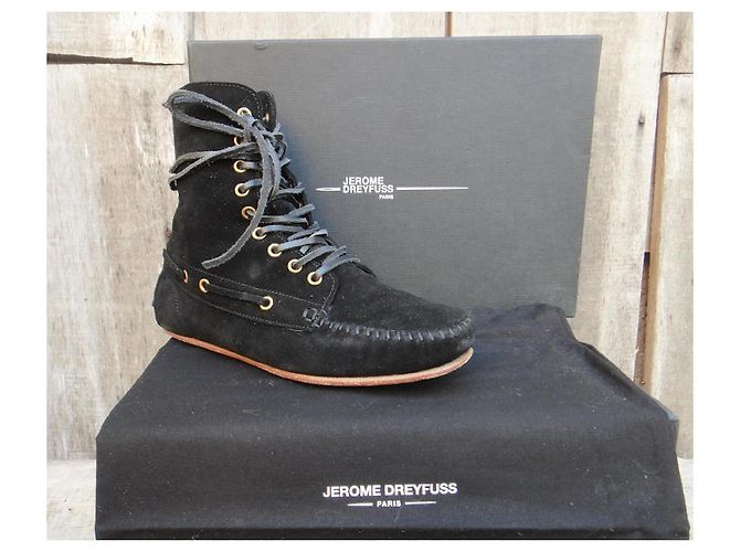 Botines de ante Jerome Dreyfuss Negro - vista 2