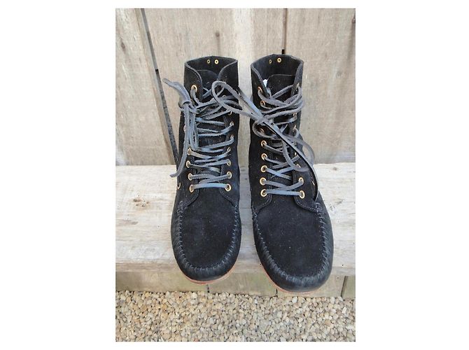 Botines de ante Jerome Dreyfuss Negro - vista 4