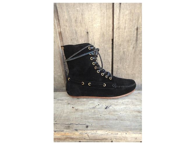 Botines de ante Jerome Dreyfuss Negro - vista 8