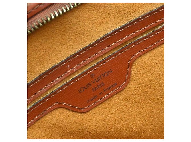 Louis Vuitton Saint Jacques Epi Leather PM Marron - vue 4