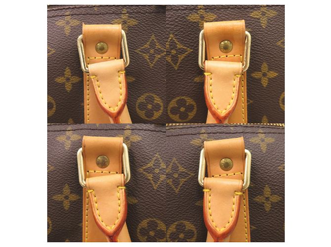Borsa Louis Vuitton Keepall Bandoulière 60 Monogram Marrone Monogramma - vista 7