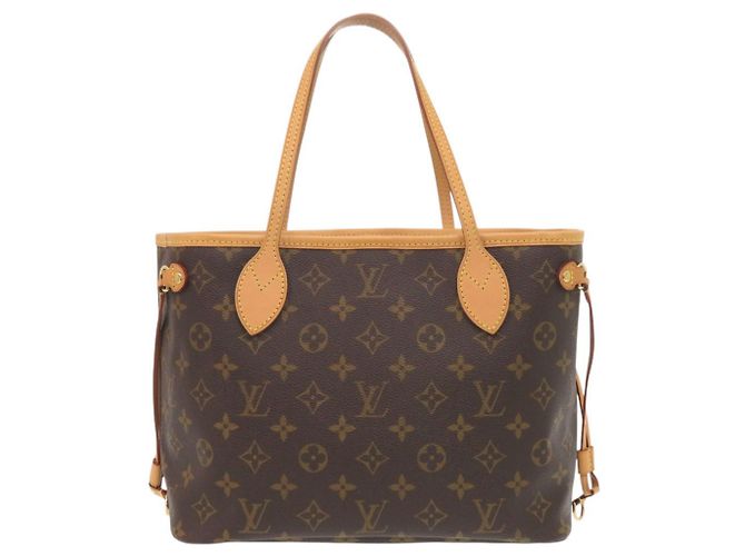 Borsa Tote Louis Vuitton Neverfull PM Monogram Beige Monogramma - vista 2