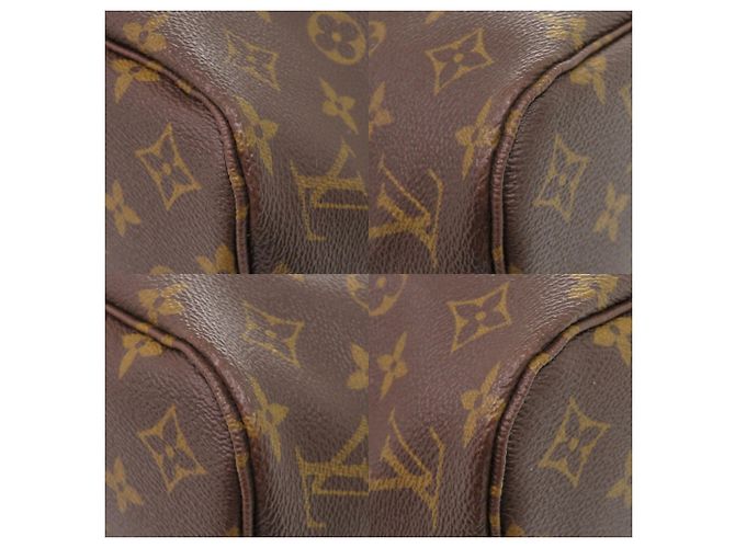 Borsa Tote Louis Vuitton Neverfull PM Monogram Beige Monogramma - vista 4