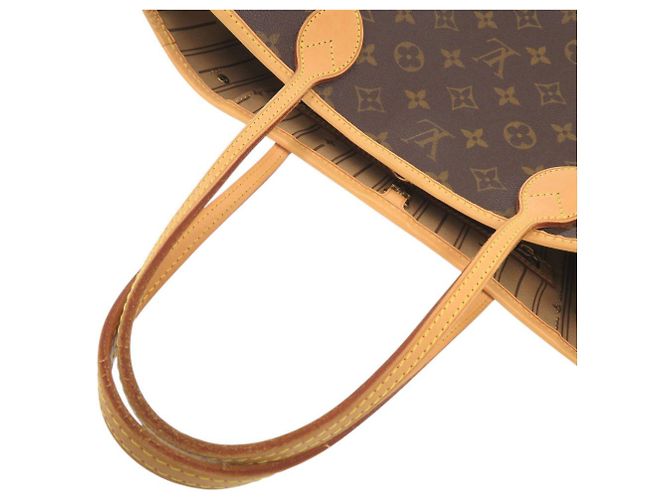 Borsa Tote Louis Vuitton Neverfull PM Monogram Beige Monogramma - vista 7