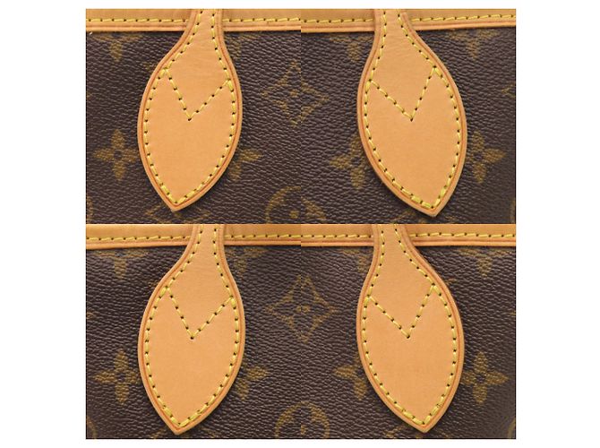 Borsa Tote Louis Vuitton Neverfull PM Monogram Beige Monogramma - vista 8