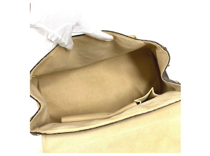 Borsa Tote Louis Vuitton Monogram Beverly GM Marrone - vista 13