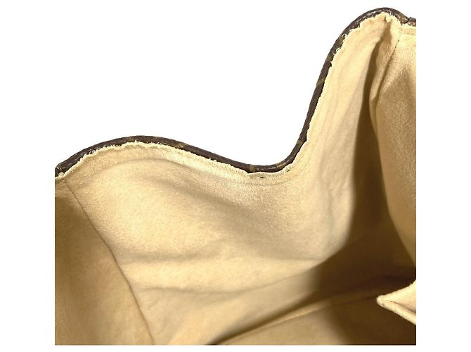 Borsa Tote Louis Vuitton Monogram Beverly GM Marrone - vista 16