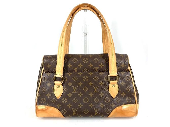 Borsa Tote Louis Vuitton Monogram Beverly GM Marrone - vista 2