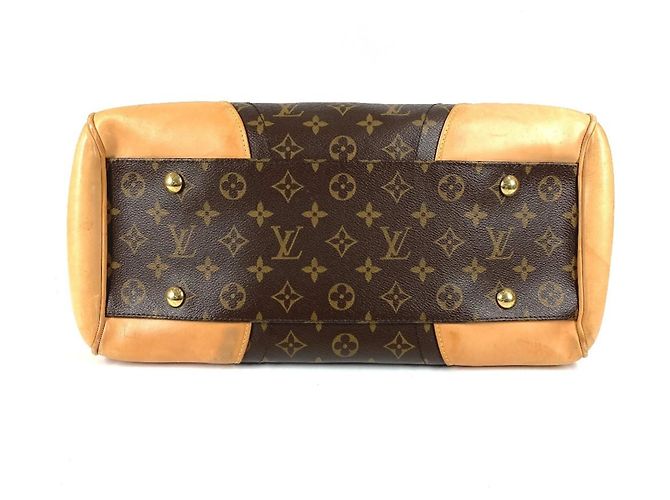 Borsa Tote Louis Vuitton Monogram Beverly GM Marrone - vista 5