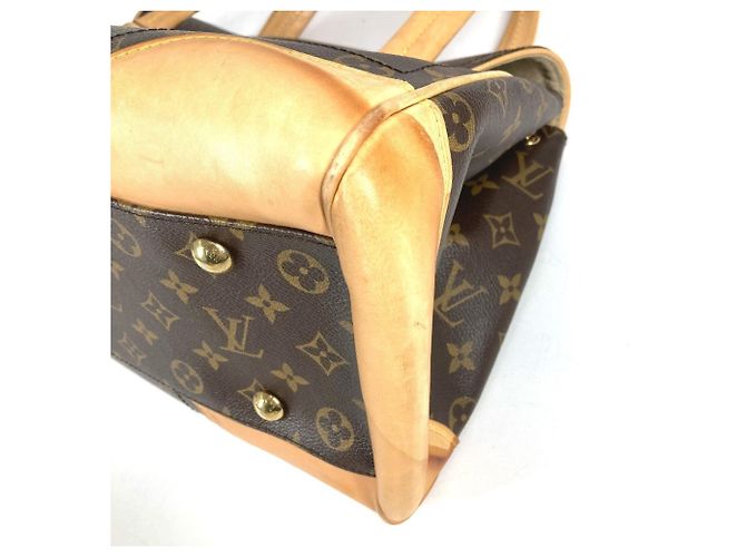 Borsa Tote Louis Vuitton Monogram Beverly GM Marrone - vista 6