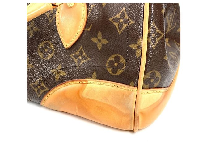 Borsa Tote Louis Vuitton Monogram Beverly GM Marrone - vista 9