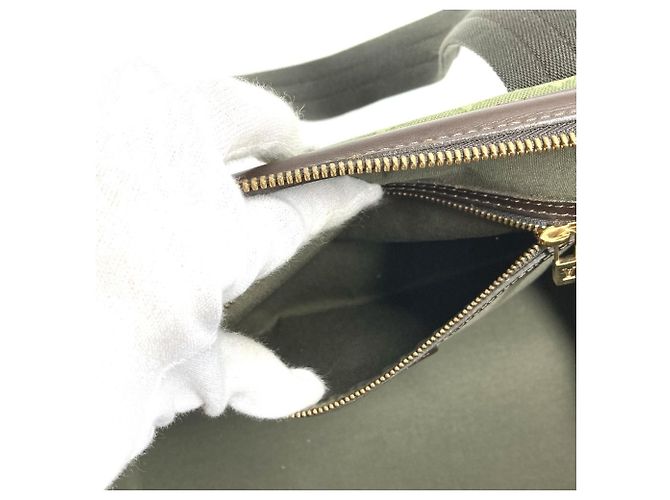 Louis Vuitton Monogram Mini Josephine GM Handbag Khaki - view 12