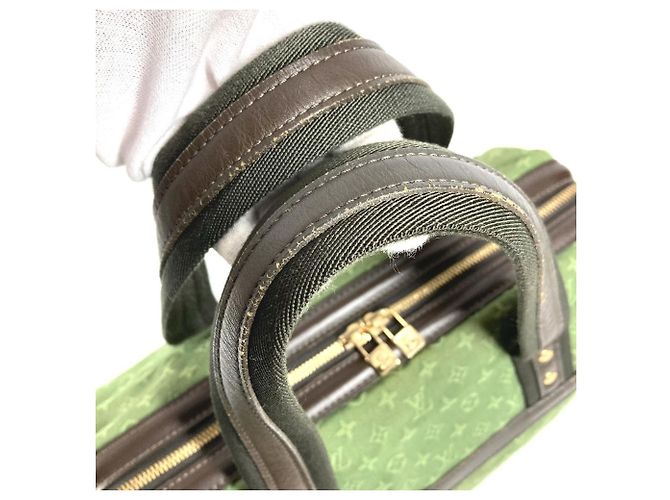 Louis Vuitton Monogram Mini Josephine GM Handbag Khaki - view 8
