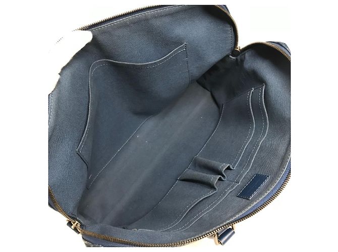 Bolso Port Document Jour Louis Vuitton Damier Infini Azul - vista 15