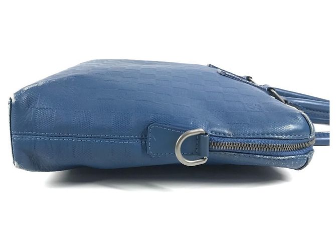 Bolso Port Document Jour Louis Vuitton Damier Infini Azul - vista 3