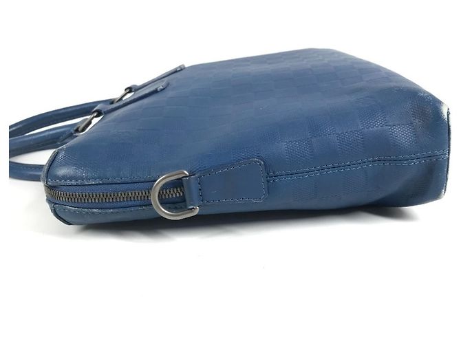 Bolso Port Document Jour Louis Vuitton Damier Infini Azul - vista 4