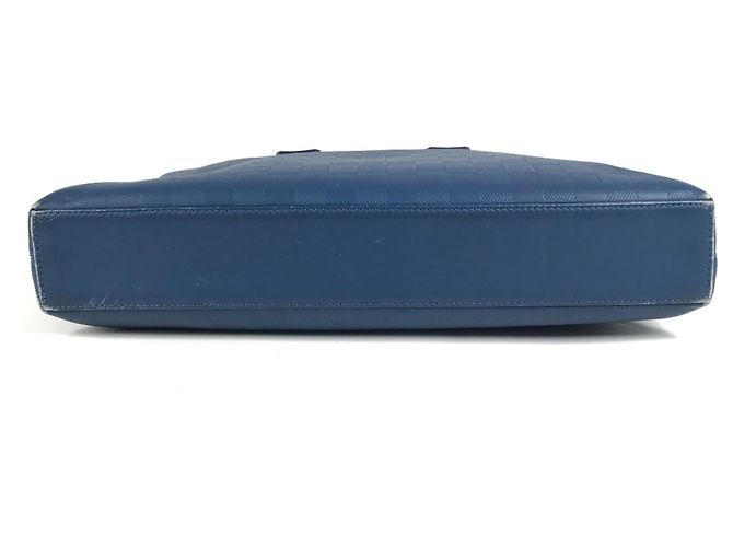 Bolso Port Document Jour Louis Vuitton Damier Infini Azul - vista 5
