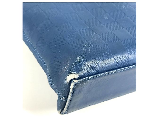 Bolso Port Document Jour Louis Vuitton Damier Infini Azul - vista 7