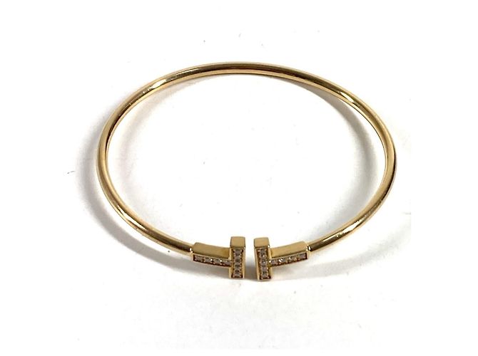 Bracciale con charm in oro 18K e diamanti Tiffany & Co. D'oro - vista 3