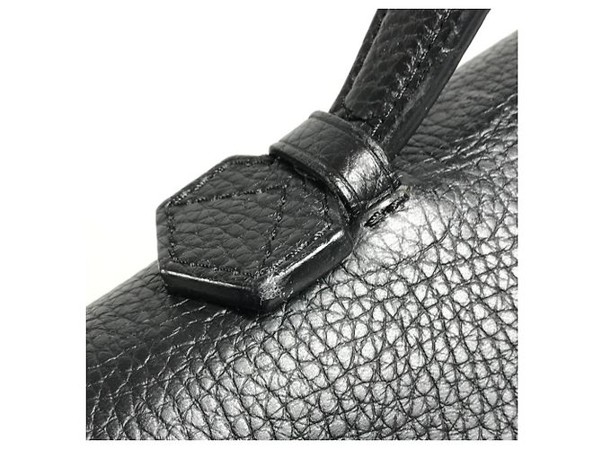 Borsa Louis Vuitton in pelle Taurillon Dorian Nero - vista 11
