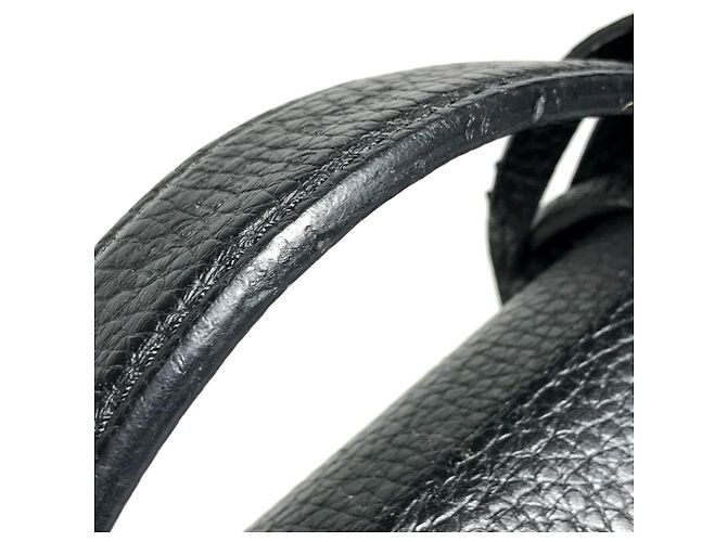 Borsa Louis Vuitton in pelle Taurillon Dorian Nero - vista 12