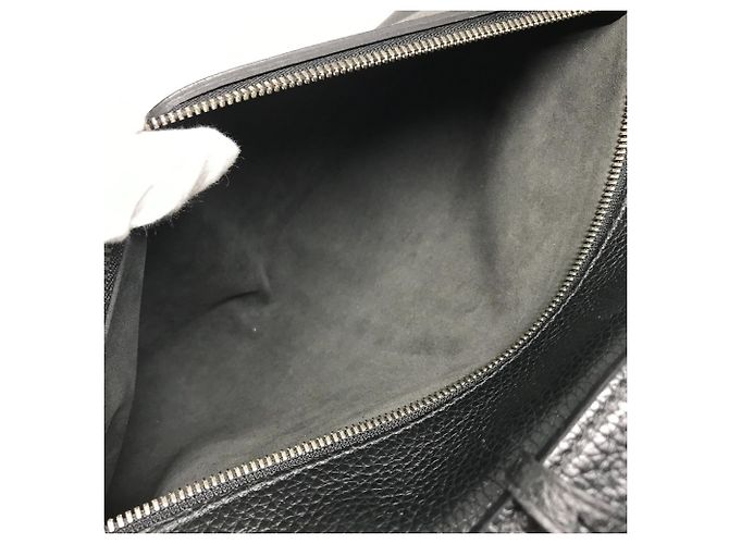Borsa Louis Vuitton in pelle Taurillon Dorian Nero - vista 18