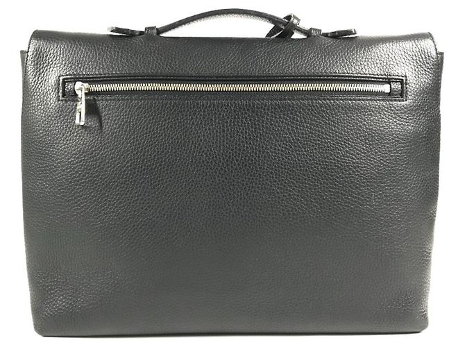 Borsa Louis Vuitton in pelle Taurillon Dorian Nero - vista 2