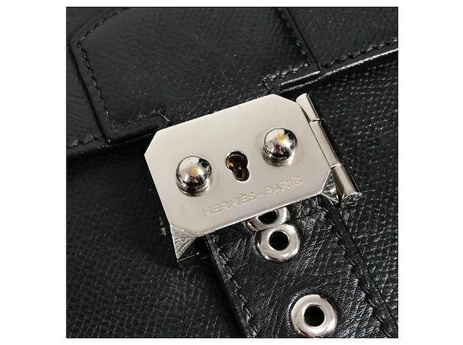 Hermès HERMES Sac à Dépêches 38 Tote Bag Nero - vista 10