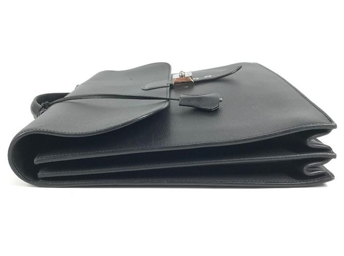 Hermès HERMES Sac à Dépêches 38 Tote Bag Nero - vista 3