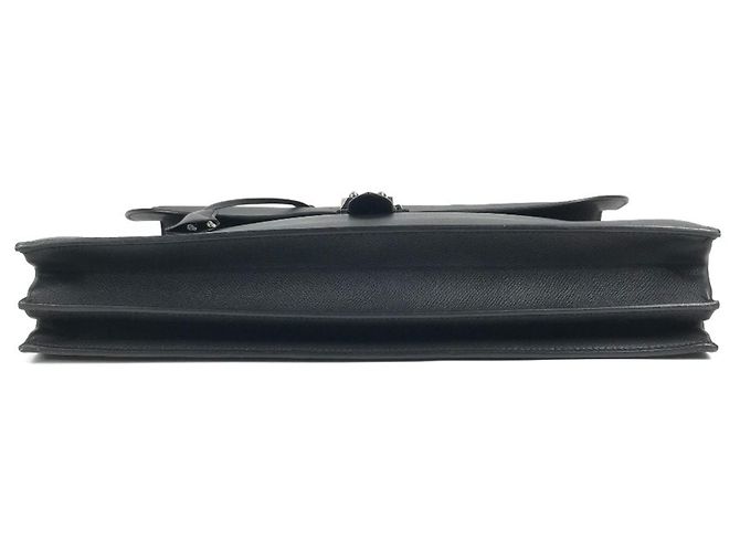 Hermès HERMES Sac à Dépêches 38 Tote Bag Nero - vista 5