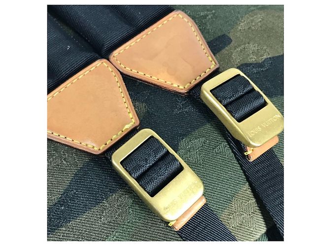 Zaino Louis Vuitton Camouflage Apollo Verde - vista 11