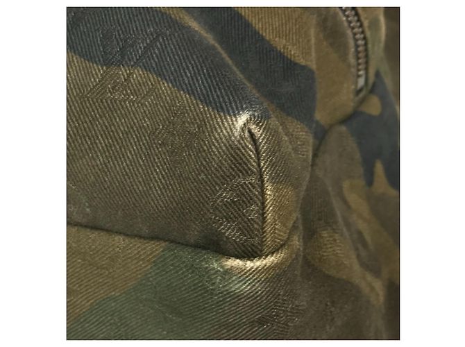 Zaino Louis Vuitton Camouflage Apollo Verde - vista 6