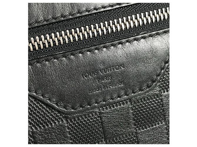 Borsa Louis Vuitton Damier Infini Calypso MM Nero - Ansicht 11