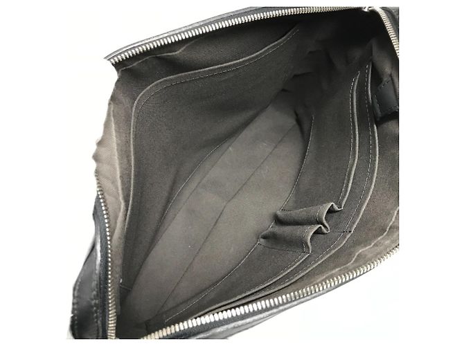 Borsa Louis Vuitton Damier Infini Calypso MM Nero - Ansicht 12