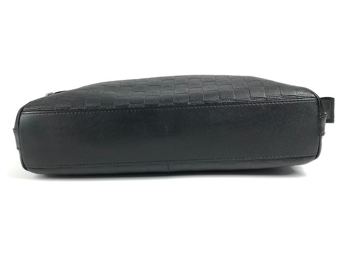 Borsa Louis Vuitton Damier Infini Calypso MM Nero - Ansicht 5
