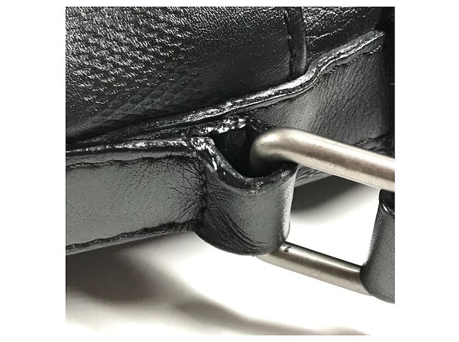 Borsa Louis Vuitton Damier Infini Calypso MM Nero - Ansicht 8