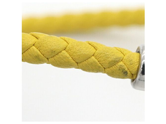 Hermès Bracciale rigido in pelle gialla Glenan da donna Hermes Giallo - vista 5