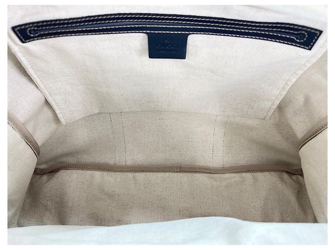 Borsa 2-Way Gucci Navy Blu navy - vista 13