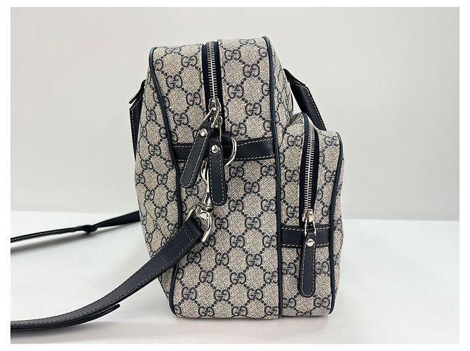 Borsa 2-Way Gucci Navy Blu navy - vista 6