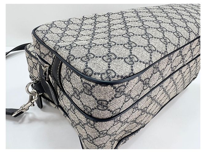 Borsa 2-Way Gucci Navy Blu navy - vista 8