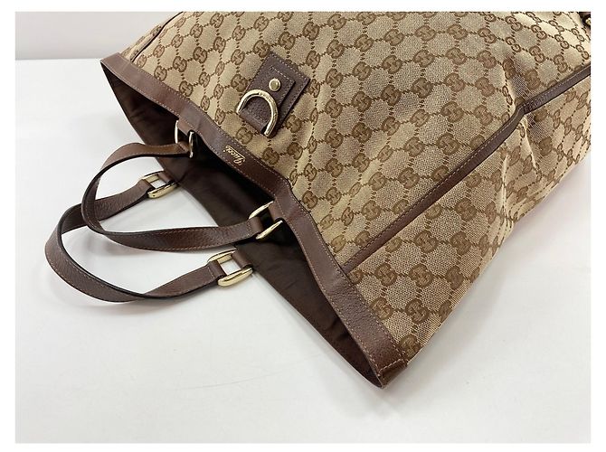 Borsa Gucci Abbey Brown Marrone - vista 9