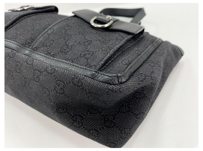 Borsa Tote Gucci Abbey - Nero - vista 7