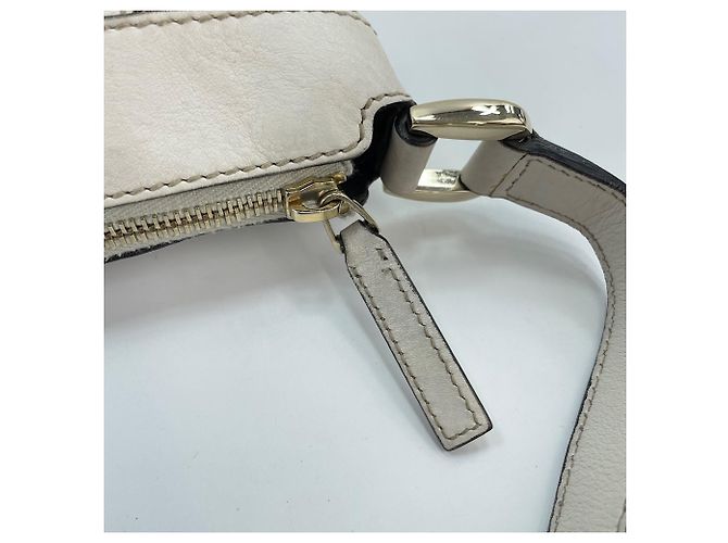 Borsa a Spalla Gucci Abbey - Beige - vista 12