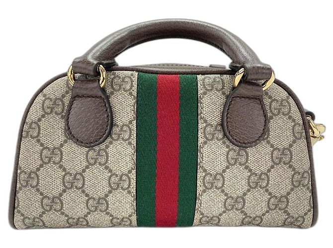 Borsa Gucci Ophidia beige - vista 3