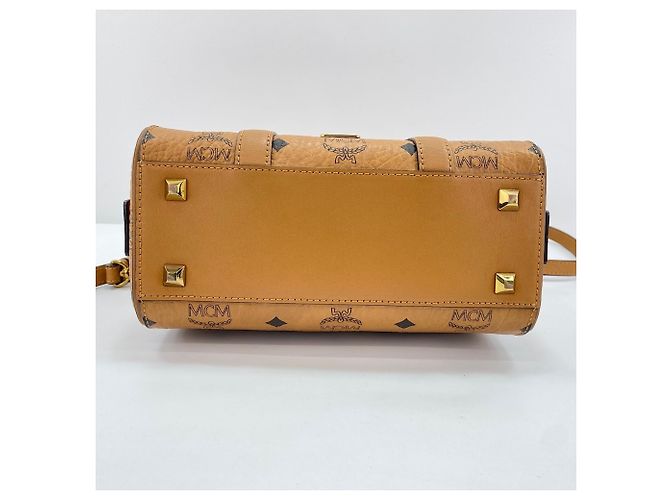 2-Way Handtasche MCM Visetos Monogram Braun - Ansicht 7