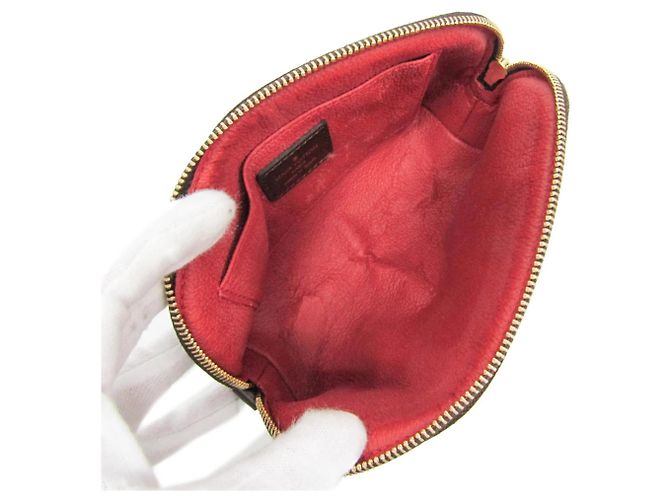 Louis Vuitton Cosmetic Damier PM Marrone - vista 3