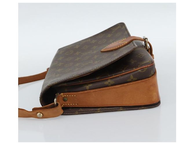 Louis Vuitton Cartouchiere Monogram Canvas MM Marrone - vista 3