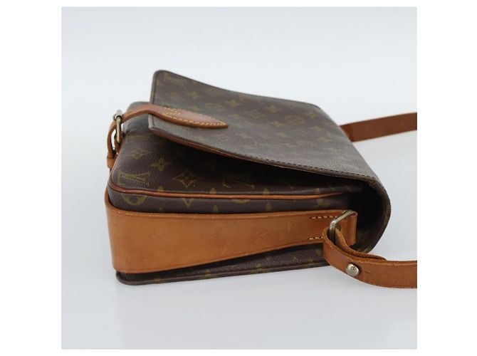 Louis Vuitton Cartouchiere Monogram Canvas MM Marrone - vista 4